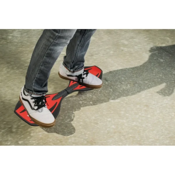 RipStik Ripster Caster Board - Red, 2 Wheel Pivoting Skateboard - Image 4